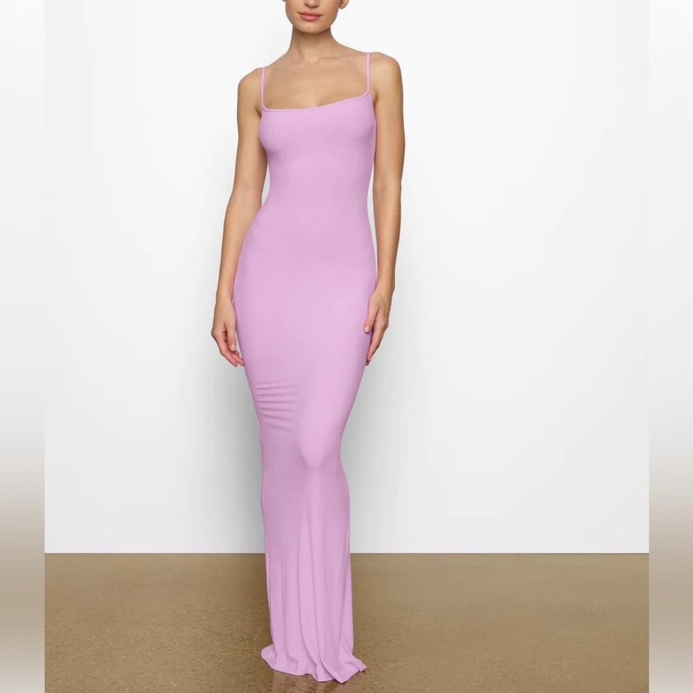 SKIMS Soft Lounge Long Slip Dress size XL, color Arctic
